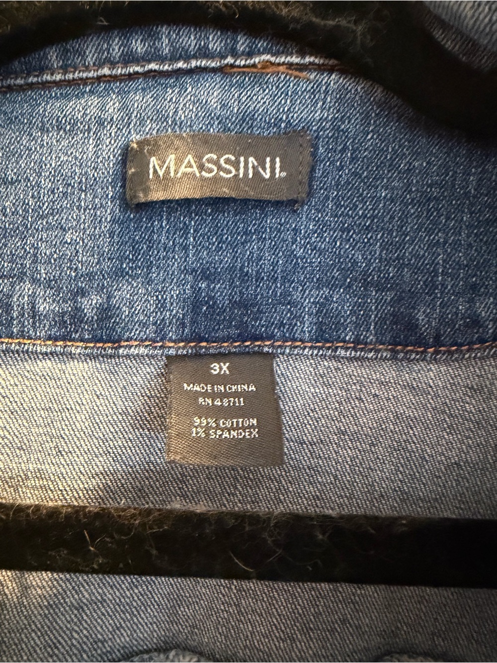 Massini Women's Blue Denim Jacket